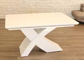 Sedex Nolana Esstisch ausziehbar 200-240x100cm Wei&szlig; Hochglanz (6515-02)