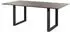Massivmoebel24 Swiss Edge Esstisch Akazie Massivholz 220x100cm U-Beine (09-112-825-6141)