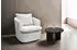 byLIVING Round Couchtisch Massivholz Akazie, schwarz, Ø60cm H41cm (86806829-0)