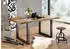 Massivmoebel24 Railway 108 Esstisch Mango Massivholz 160x90x76cm natur lackiert (09-106-818-0005)