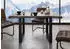 Massivmoebel24 FREEFORM 5 Baumkantentisch Akazie Massivholz 140x90x77cm braun / U-Beine anthrazit (09-104-824-1201)