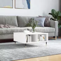 vidaXL Couchtisch Wei&szlig; 60x60x30 cm Holzwerkstoff