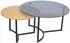 Moebel Direkt Online Melanie Couchtisch-Set 2-teilig, Ø 80cm und Ø 60cm (029-4607.S)