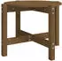 vidaXL Couchtisch Honigbraun Ø62,5x45cm Massivholz Kiefer (822305)