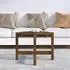 vidaXL Couchtisch Honigbraun Ø62,5x45cm Massivholz Kiefer (822305)