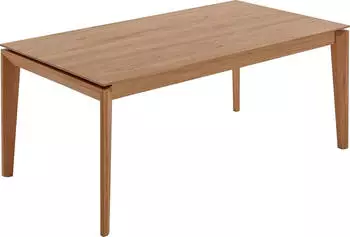 Niehoff Sonate Esstisch Ausziehtisch Wildeiche Massivholz, 140x90cm (45943829-0)