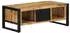 vidaXL Couchtisch Raues Massivholz Mango 90x50x36cm (4013555)