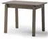 Selsey Plot Ausziehbarer Esstisch Dunkle Eichenholzoptik 104–224x60cm