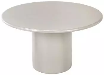 ebuy24 Nagano Esstisch rund Ø120cm, Beige/Sand (46-2203125)