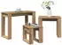 vidaXL Satztische 3er-Set Holzwerkstoff Artisan-Eiche (856679)
