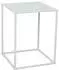 Svita THEMI Couchtisch 2er Set Metall Weiß, 35x45x35cm (800000613472)