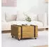 vidaXL Couchtisch Braun 60x60x38cm Massivholz Teak (4009310)