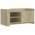 vidaXL Couchtisch Braun Eichen-Optik 100x50x50cm Holzwerkstoff (848366)