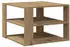 vidaXL Couchtisch Handwerker-Eiche 58x58x40cm Holzwerkstoff (856497)