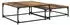 vidaXL Couchtisch 2er-Set Holzwerkstoff Altholz-Optik (881893)