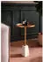 Wohnling Beistelltisch Marmor / Metall 30x30x55cm (WL7.207)