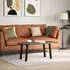 vidaXL Couchtischbeine 4 Stk. Stahl schwarz 42cm (603210)