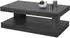 Mendler HWC-A32 Couchtisch 3D-Struktur schwarze Eicheoptik 110x60x40cm (HWC-A32)