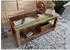 Massivmoebel24 Nature of Spirit Couchtisch Altholz mehrfarbig lackiert 110x45x50cm (09-200-700-0008)