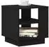 vidaXL Couchtisch Schwarz Eichen-Optik 40x40x43cm Holzwerkstoff (862715)