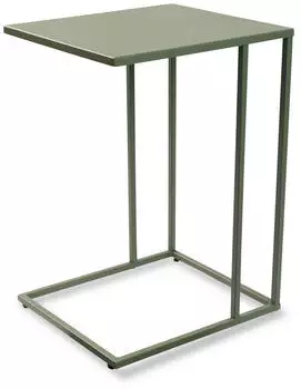 XORA Tizian Beistelltisch Metall Salbeigr&uuml;n 38x62x43cm