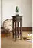 Garden Pleasure PADEA Beistelltisch Mahagoni Massivholz Braun 25x25x67cm