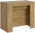Itamoby Venus Ausziehbare Konsole 90x48/296cm Quercia Natura (VE090COVEN950-QN)