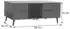 MCW Couchtisch N89 Marmor-Optik grau, Melamin Holz, 100x43x60cm (MCW-N89)