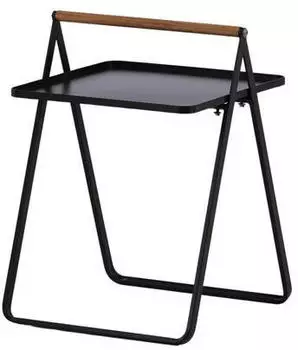 ebuy24 Clarin Beistelltisch Schwarz (60-6133-001)
