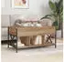 vidaXL Couchtisch Artisan-Eiche 100x55x48,5cm Holzwerkstoff