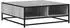 vidaXL Couchtisch Grau Sonoma 80x80x30cm Holzwerkstoff und Metall