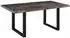 Massivmoebel24 Railway #207 Esstisch Mango Massivholz 180x90x76cm grau lackiert (09-108-772-1008)