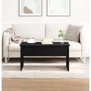 vidaXL Couchtisch Schwarz Eichen-Optik 80x50,5x41,5cm (862766)