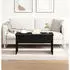 vidaXL Couchtisch Schwarz Eichen-Optik 80x50,5x41,5cm (862766)