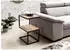 Wohnling AKOLA Beistelltisch S-Form Akazienholz Massiv, Metall 45x60x30cm (WL5.208)