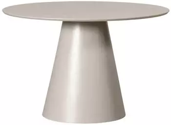 Woood Jorre Esstisch rund Antikbeige, &Oslash;120cm (Jorre)