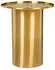 Bizzotto Kalpita Beistelltisch Stahl Gold Ø51cm