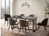 Finebuy Esstisch 120x60cm Marmor Optik Schwarz Metallbeine (FB105304)
