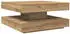 vidaXL Couchtisch 360° Drehbar Artisan-Eiche 70x70x34,5cm (858487)