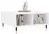 vidaXL Couchtisch Hochglanz Weiß 60x60x30cm Holzwerkstoff (827030)