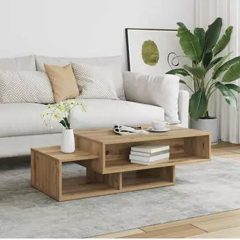 vidaXL Couchtisch Artisan-Eiche 105x55x32cm Holzwerkstoff (856671)