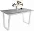 Lookway Arton II Ausziehbarer Esstisch 140-195cm, Bellato Grau, Metallbeine (800000920872)