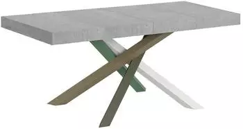 Itamoby Volantis Premium Ausziehbarer Tisch 90x130/234cm Zement (4/A)