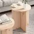 vidaXL Couchtisch 2er-Set Massivholz Kiefer 41,5x41,5x41cm (873547)