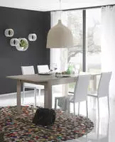 Home affaire Esstisch, erweiterbar durch Ansteckplatte