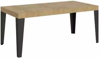 Itamoby Flame Ausziehtisch 180/284x90cm Eiche Natur, Tischbeine Anthrazit (VE180TAFLMALL-QN-AN)