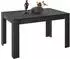 Home Affaire Rimini Esstisch ausziehbar, Melamin Holzstruktur schwarz, 137cm (52114237-0)