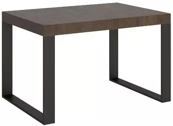 Itamoby Tecno Premium Ausziehbarer Tisch 90x120/224cm Walnuss