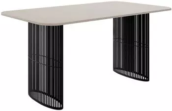 Mirjan24 Arcadia 160 Ausziehbarer Esstisch Stahl, rechteckig (Arcadia 160)