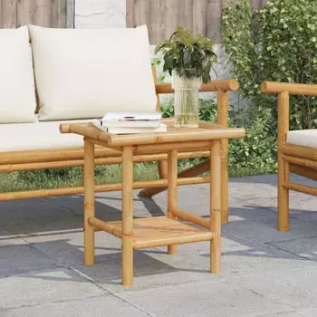 vidaXL Couchtisch 110x55x45cm Bambus (366474)